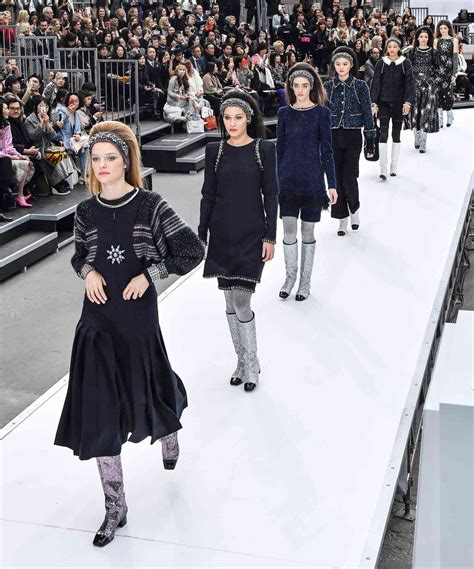 chanel stages paris|Chanel fashion show.